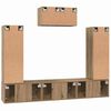 vidaXL Ensemble meuble TV 7 pcs Ch&ecirc;ne artisanal Bois d'ing&eacute;nierie