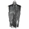 vidaXL Fant&ocirc;me Suspendu Halloween 3 pcs Noir 66 x 110 cm Polyester