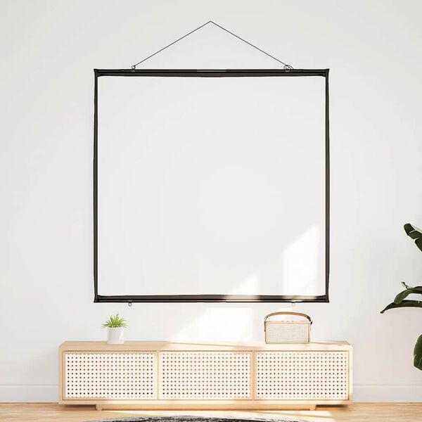 vidaXL Écran de projection mural 72 pouces 1:1