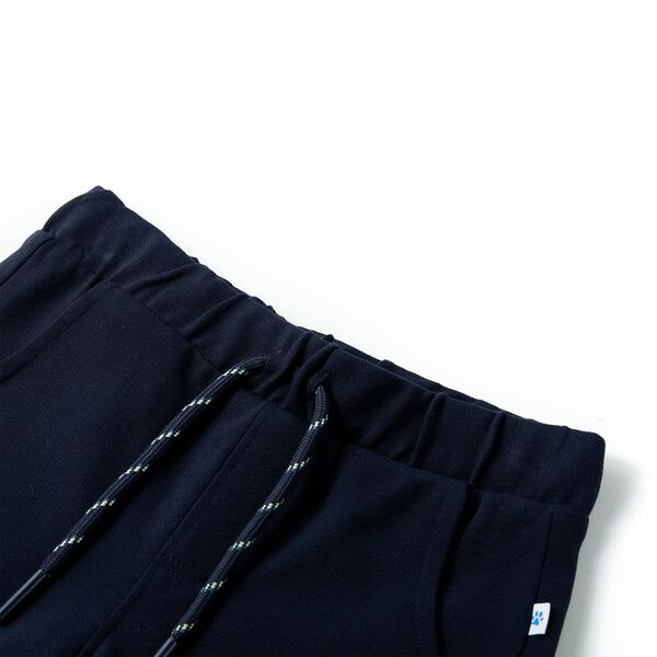 Short pour enfants avec cordon de serrage bleu marine 92