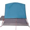 vidaXL Tente de camping &agrave; d&ocirc;me 2 personnes bleu imperm&eacute;able