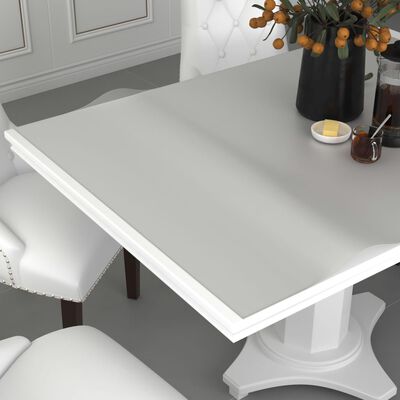 vidaXL Protecteur de table mat 120x60 cm 2 mm PVC