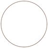 vidaXL Anneau de jardini&egrave;re 5 pcs Marron 120 x 120 x 20 cm