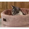 Designed by Lotte Lit nervur&eacute; pour chat Rose 50x35 cm