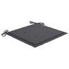 vidaXL Chaises pliables de jardin avec coussins lot de 4 Teck solide