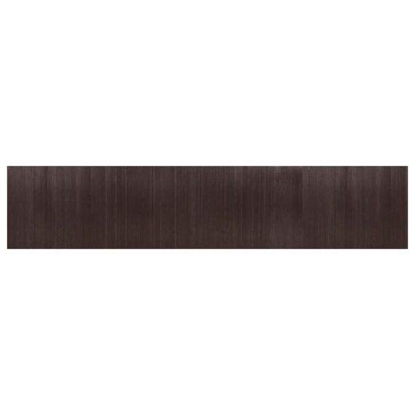 vidaXL Cloison de s&eacute;paration marron fonc&eacute; largeur 800 cm hauteur 165 cm bambou