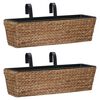 vidaXL Jardini&egrave;res 2 pcs Jacinthe d'eau