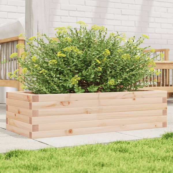 vidaXL Jardini&egrave;re 90x40x23 cm bois de pin massif