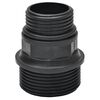 vidaXL Tuyau d'aspiration avec raccords 4 m 22 mm Vert
