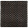 vidaXL Ensemble de bar de jardin 5 pcs coussins R&eacute;sine tress&eacute;e Marron