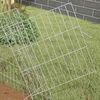 vidaXL Cage &agrave; poules Argent 215 x 55 x 55 cm Acier galvanis&eacute;