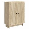 vidaXL Buffet Ch&ecirc;ne Sonoma 66 x 34,5 x 90 cm Bois d'ing&eacute;nierie