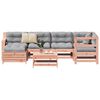 vidaXL Salon de jardin 7 pcs bois massif sapin de douglas