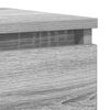 vidaXL Buffet sonoma gris 100x35x76 cm bois d'ing&eacute;nierie