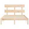 vidaXL Cadre de lit sans matelas 120x200 cm bois de pin massif