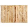 vidaXL Table basse 142x90x42 cm Bois de manguier massif