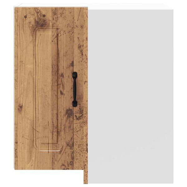 vidaXL Armoire murale d'angle de cuisine Kalmar vieux bois