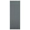 vidaXL Panneaux de toiture 12 pcs Acier galvanisé Anthracite 100x36 cm
