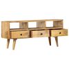 vidaXL Meuble TV 110x36x50 cm Bois massif de manguier