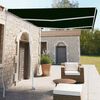 vidaXL Auvent manuel r&eacute;tractable sur pied 350x250 cm Anthracite