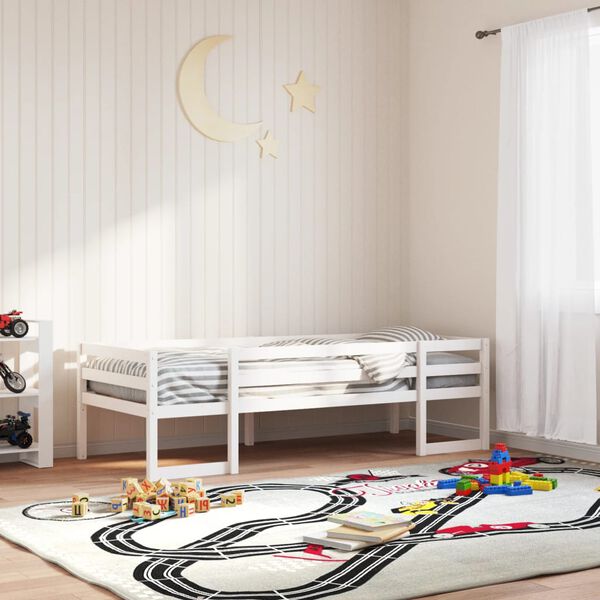 vidaXL Cadre de lit pour enfants sans matelas 90x190 cm pin massif