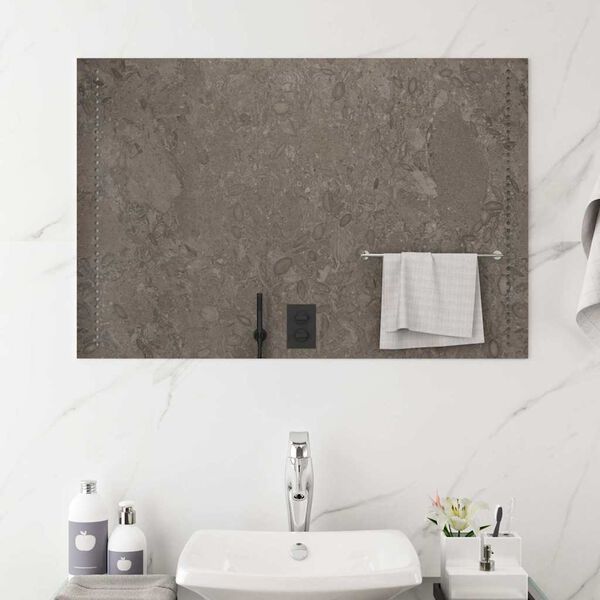 vidaXL Miroir de salle de bain &agrave; LED 90x60 cm