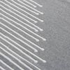 vidaXL Tapis Gris fonc&eacute; 120x180 cm Coton