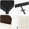 vidaXL Ensemble de salle &agrave; manger pour jardin 9 pcs Marron polyrotin