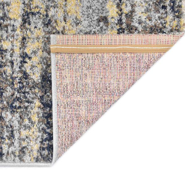 vidaXL Tapis Gris 120 x 170 cm Poly&eacute;thyl&egrave;ne