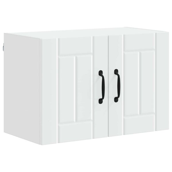 vidaXL Meuble mural de cuisine Blanc 60 x 31 x 40 cm Bois d'ing&eacute;nierie