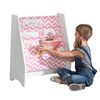 KidKraft Biblioth&egrave;que &agrave; &eacute;lingues pour enfants Rose et blanc