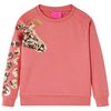 Sweatshirt pour enfants rose ancien 92