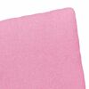 vidaXL Chaises de salle &agrave; manger 2 pcs Rose 57 x 67 x 98 cm tissu
