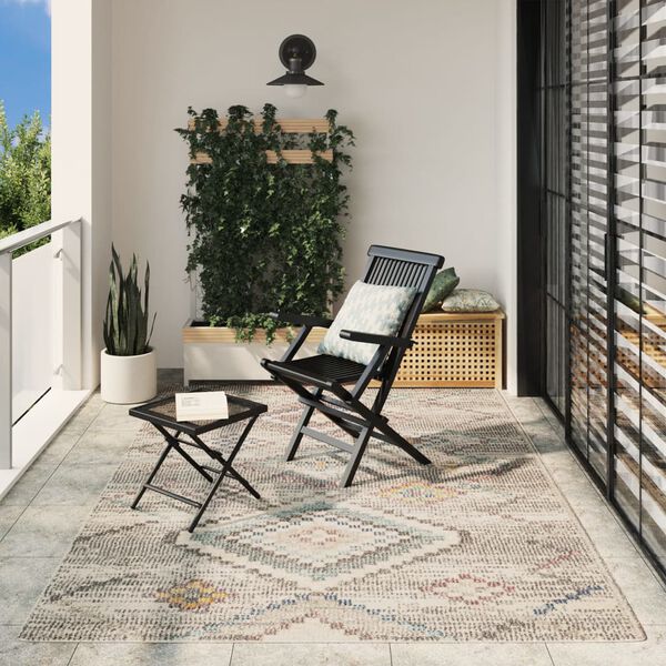 vidaXL Tapis ARBIZU int&eacute;rieur ext&eacute;rieur design vintage 200x280 cm