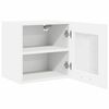 vidaXL Armoire suspendue Blanc 40 x 31 x 40 cm Bois d'ing&eacute;nierie
