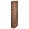 vidaXL Cl&ocirc;ture en &eacute;corce Marron 600 x 125 cm &Eacute;corce