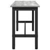 vidaXL Banc de salle &agrave; manger 2 pcs Gris Sonoma 100 x 32,5 x 48,5 cm