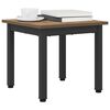 vidaXL Table basse Ch&ecirc;ne artisan 40 x 40 x 36 cm Bois d'ing&eacute;nierie