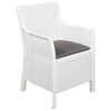vidaXL Fauteuil Blanc PP