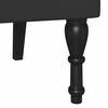 vidaXL Banc Chesterfield Noir 119,5 x 64,5 x 75 cm Cuir synth&eacute;tique