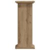 vidaXL Support pour plantes 33x33x80 cm bois d'ing&eacute;nierie