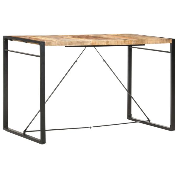 vidaXL Table de bar 180x90x110 cm Bois de manguier massif