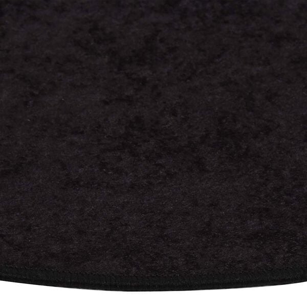 vidaXL Tapis lavable &phi;120 cm anthracite