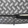 vidaXL Oreiller avec oreiller R&eacute;glable Gris 30 x 28 x 14 cm Polyester