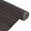 vidaXL Tapis rectangulaire marron fonc&eacute; 70x300 cm bambou