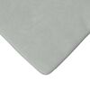 vidaXL Coussins de si&egrave;ge 4 pcs Gris clair 40 x 40 x 3 cm Velours