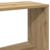 vidaXL Biblioth&egrave;que ch&ecirc;ne artisanal 80x24x96 cm bois d'ing&eacute;nierie