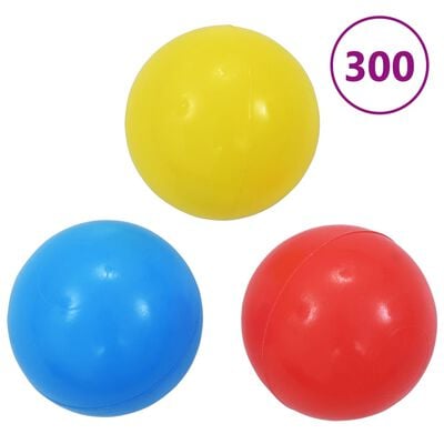 vidaXL Tente de jeu avec 550 balles 123x120x126 cm