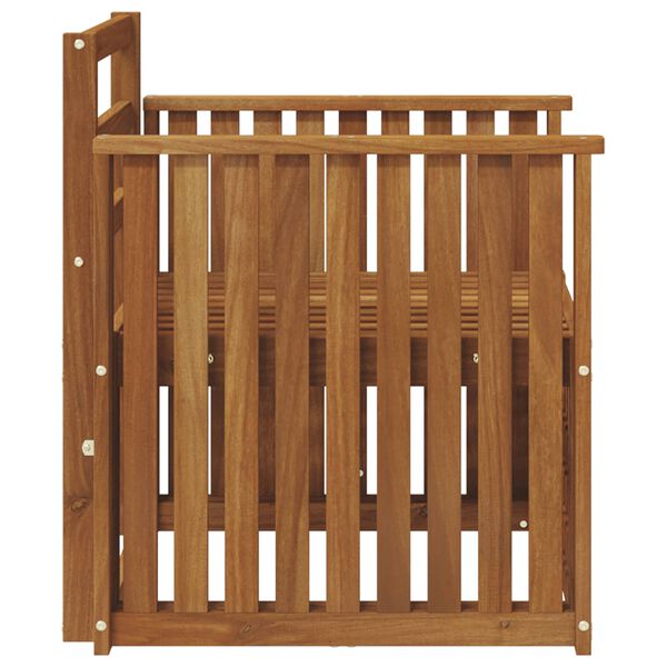 vidaXL Ensemble de canap&eacute;s d'ext&eacute;rieur Naturel 71 x 63 x 73 cm