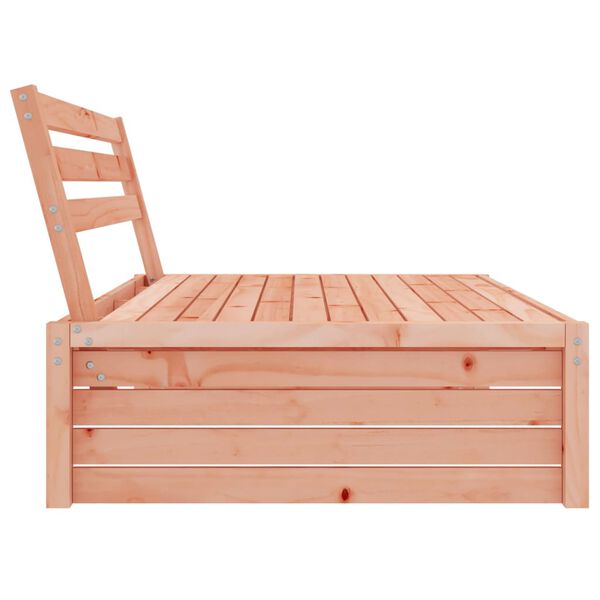 vidaXL Canap&eacute; central de jardin 120x80 cm bois massif douglas